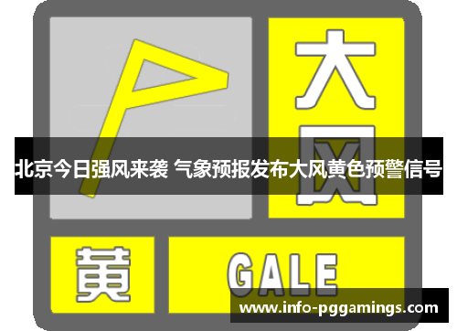 北京今日强风来袭 气象预报发布大风黄色预警信号