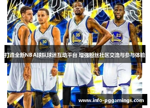 打造全新NBA球队球迷互动平台 增强粉丝社区交流与参与体验